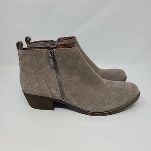 Lucky Brand Tan Ankle Boots